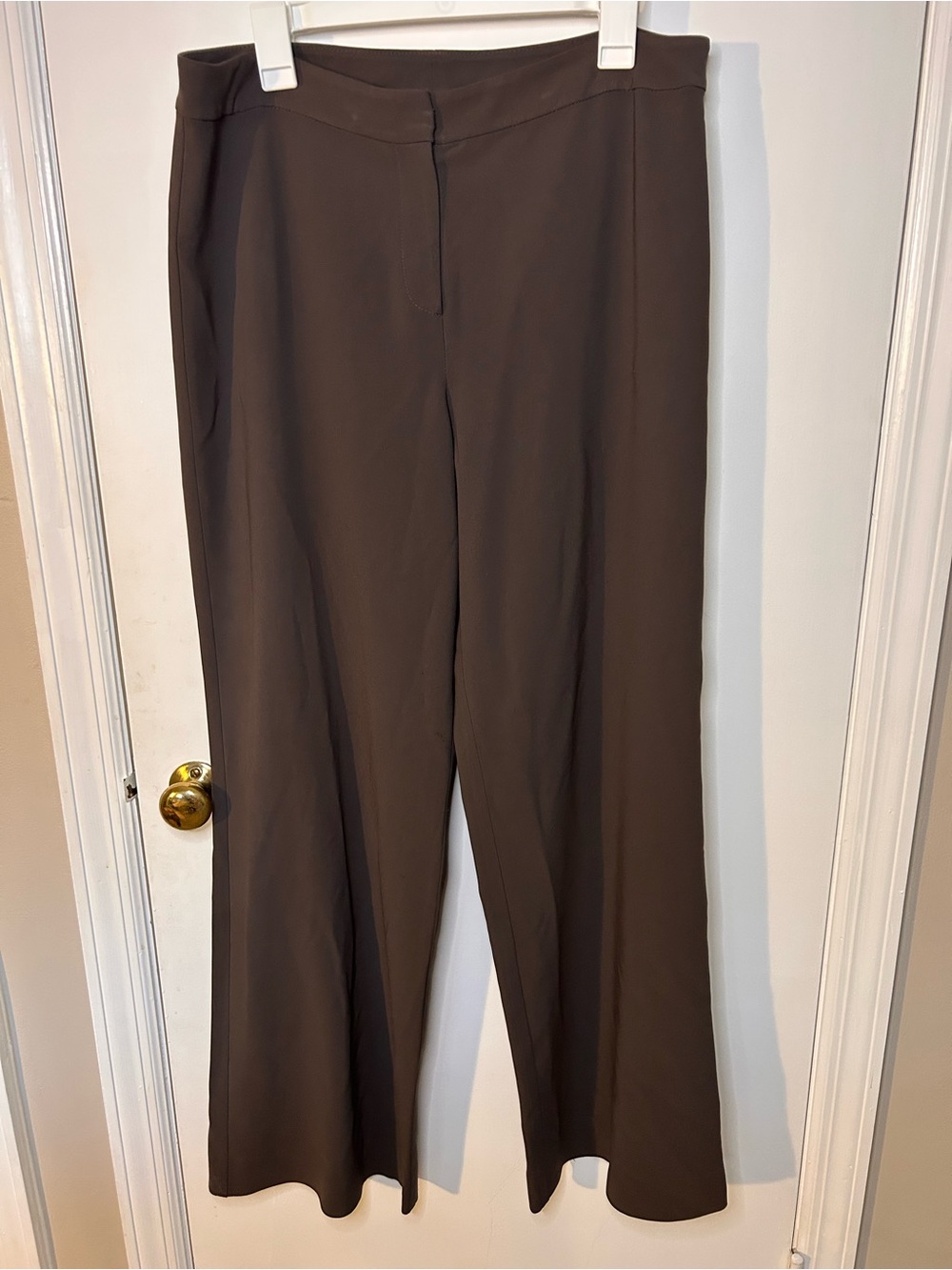 ST JOHN CHOCOLATE BROWN TROUSERS SIZE 14